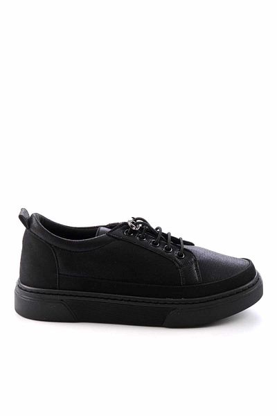 Bambi Schwarze Glitzer-Freizeitschuhe für Damen K01763222278