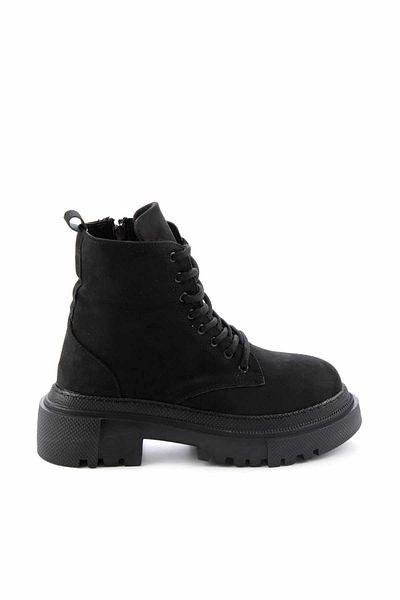 Bambi Μαύρα Suede Γυναικείες Μπότες & Μποτάκια K 02678020102
