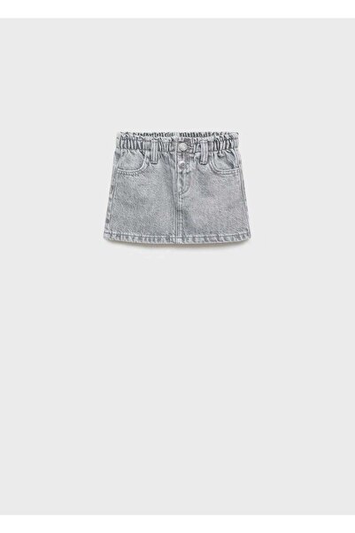 MANGO Baby Short denim skirt