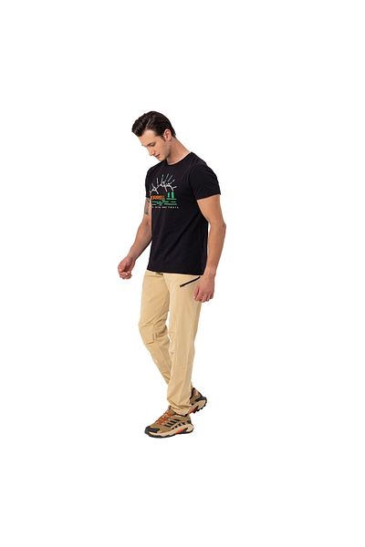 Merrell Ανδρικό μαύρο μπλουζάκι Tobi