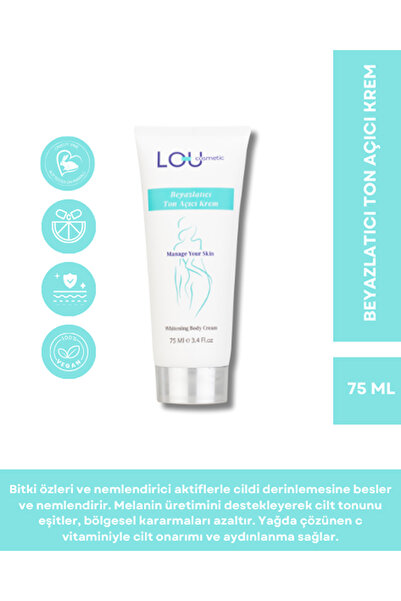 Lou Cosmetics Lou Cosmetic Whitening Cream Kararmalara Karşı Özel Bölge Beyaz...