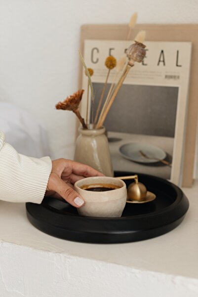 Helixomme Concept Nuit Siyah Yuvarlak, Çok Amaçlı Banyo Düzenleyici, Sunum, M...