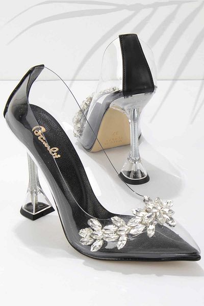 Bambi Black Women's Evening Dress Shoes01948001509