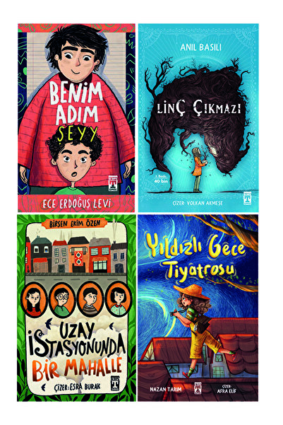 Genç Timaş 4. 5. Classroom Reading Set 4 Books My Name Is Thing-Linch Impasse...