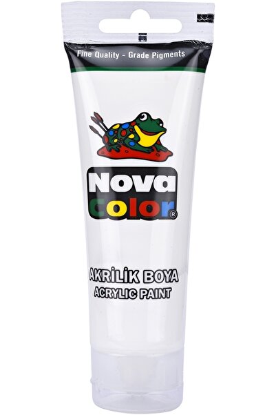 Nova Color Tüp Akrilik Boya 75 Gram Beyaz