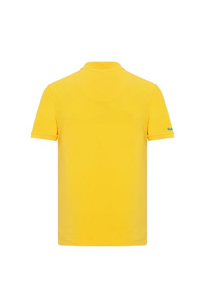 ROUTEFIELD Post Men's Polo T-Shirt Yellow