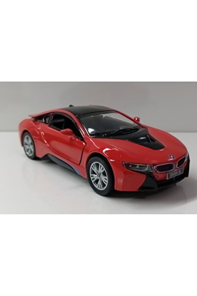 Kinsmart Dianomi Ki̇nsmart 1:36 Scale Bmw I8 Tow Drop Metal Model