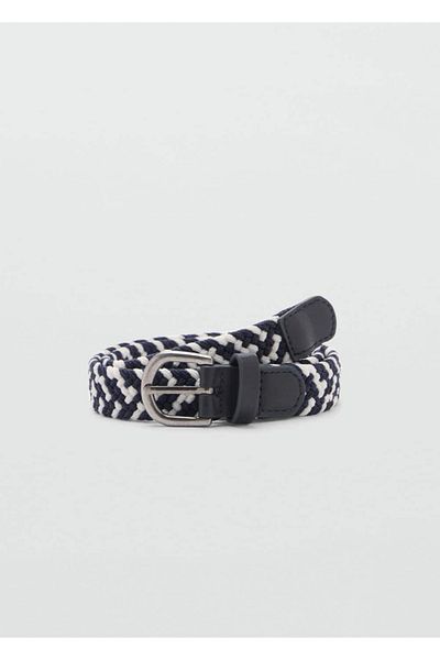 MANGO Kids Curea cu model tricotat
