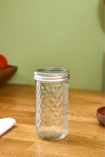 Karaca X Neckless Diamond Pattern Jar 350 ml from Refika