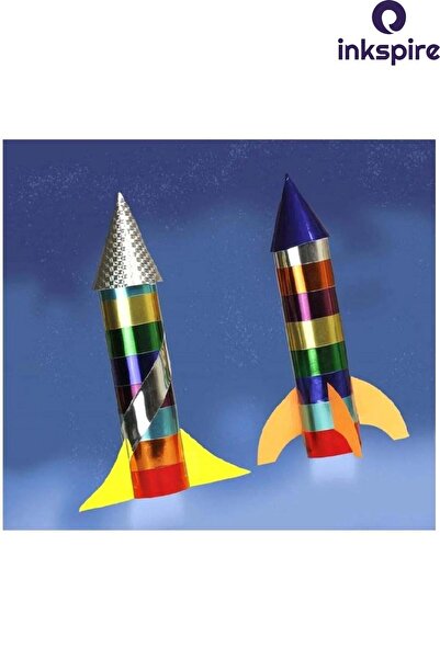 inkspire Metallic Background Cardboard - 50X70 Cm, 5 Pieces, Shiny Surface Shimmer