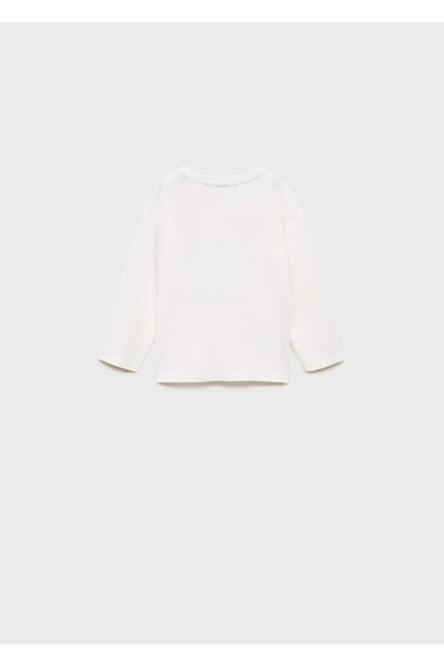 MANGO Baby Μπλουζάκι με μπλε σχέδιο