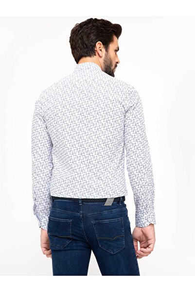 Cacharel İndigo Slim Fit Uzun Kollu Gömlek 50202507-VR028