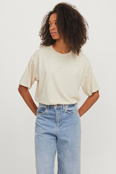 Jack & Jones Γυναικείο μινιμαλιστικό μπλουζάκι με λογότυπο JJXX με κοντομάνικο - Andrea