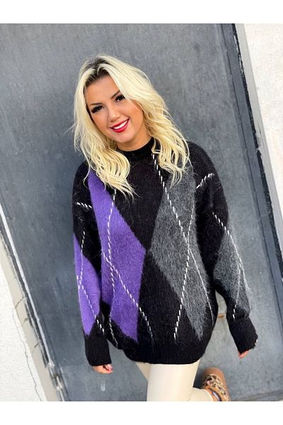Leila Women's Bacalaha Pattern Shardon Pullover