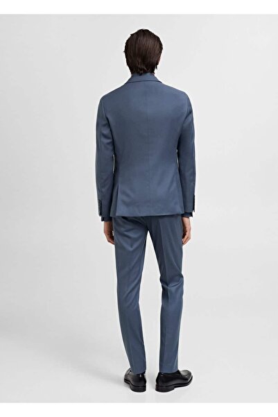 MANGO Man Stretch Fabric Super Slim Fit Blazer Jacket