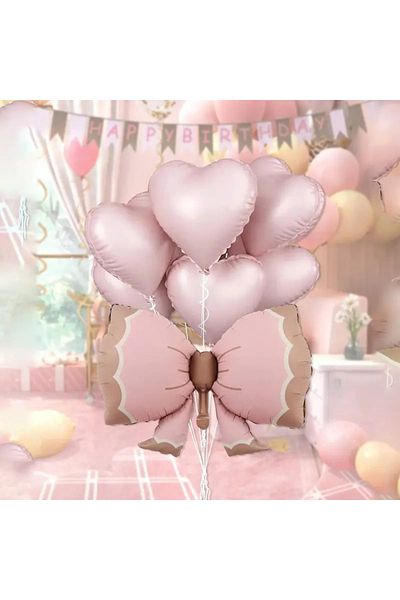CANSIN Heart Bow Balloon Set