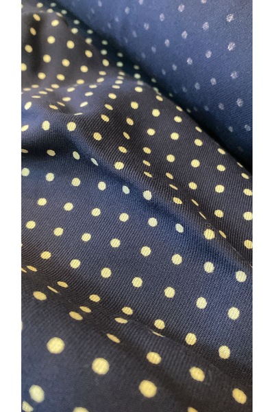 feminen Viscoză bleumarin cu buline albe