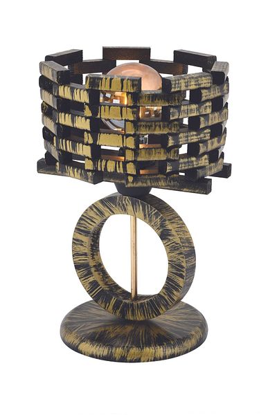 Bidolushop Lampshade Decorative Table Lamp - Antique Vintage Living Room Coffee Table Display Modern Home Nightstand Office
