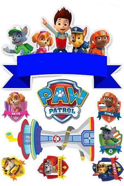 Sticksy Paw Patrol Stickerphone Laptop Notebook Tablet Notebook Water Bottle Sticker Sticker St748