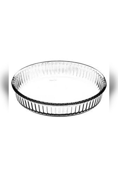 abnturk Yuvarlak Borcam Fırın kabı tepsisi 25x25cm 1720 cc