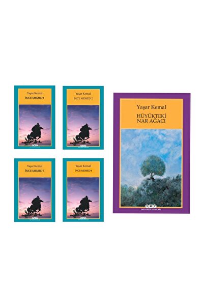 Yapı Kredi Yayınları İnce Memed Serisi 4 Kitap - Hüyükteki Nar Ağacı Yaşar Kemal