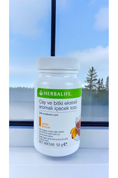 Herbalife Sepet Gönderi Bitkisel Şeftali Aromalı 51 gr Çay 2 Adet Full Set