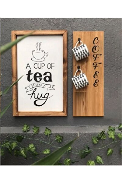 Tooall A Cup Tea Kitchen (MUTFAK) Duvar Dekoru, Kahve Köşesi, Hediyelik Eşya