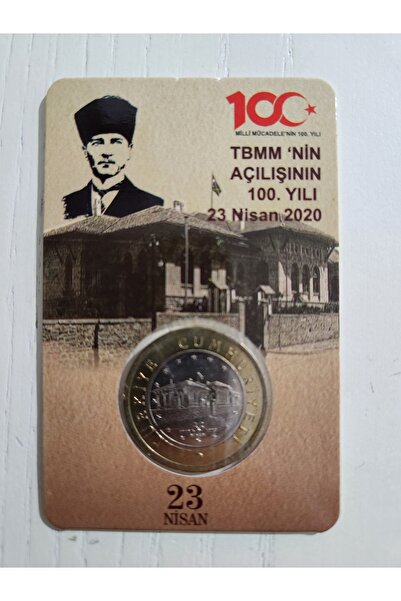 Edi Antik Büyük Millet Meclisi'nin Açılışı'nın 100. Yılı Hatıra Para Özel Kit...