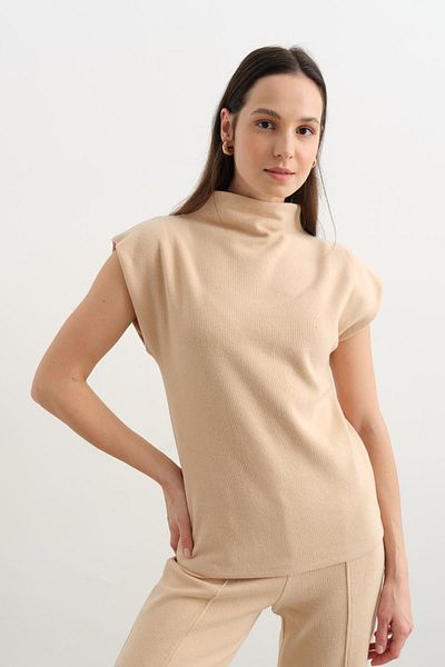 Qutu Butik 31342 SUVETER tricotat cu textura moale