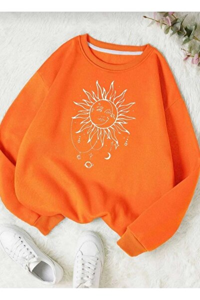 UNCİA OUTDOORS Unisex Oversize Εμπριμέ Μπλούζα