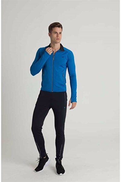 Cross Time Crosstime Erkek Mavi Fit Kesim Dalgıç Kumaş Eşofman Takımı 1017-08