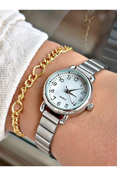 Tisaati Metal Case with Cord Classic Series Numbers - Women's Wristwatch and ...