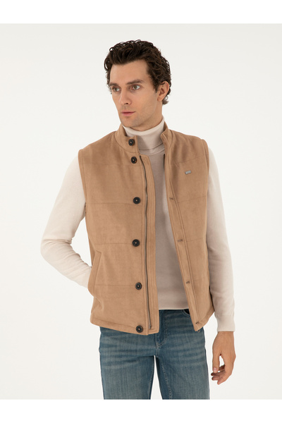 Cacharel Vizon Süet Yelek 50296176-VR052