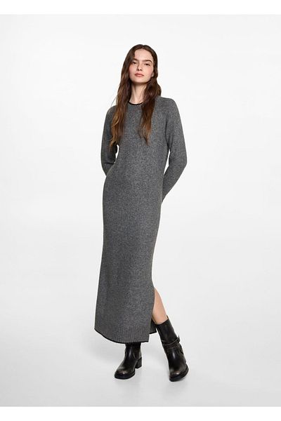 Mango Teen Long knitwear dress