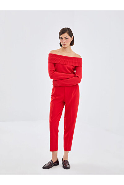 LC Waikiki Women's Carrot Cut Straight Trousers