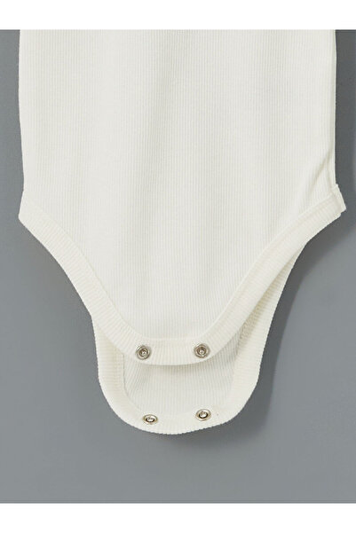 LC Waikiki Crew Neck Long Sleeve Citcitli Bodysuit and Leggings for Baby Boy - W4Hk08Z1