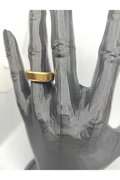 Store Altın Kaplama Modern Söz Yüzüğü