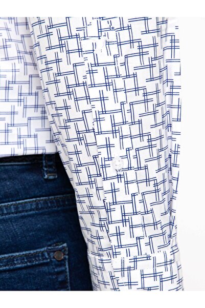 Cacharel İndigo Slim Fit Uzun Kollu Gömlek 50202507-VR028