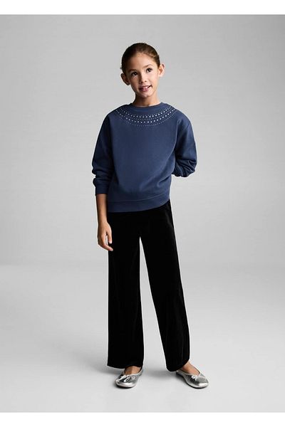 MANGO Kids Φούτερ με χάντρες