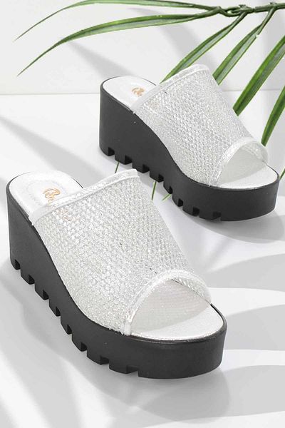 Bambi Lame Mesh Women's Slippers K04928035022