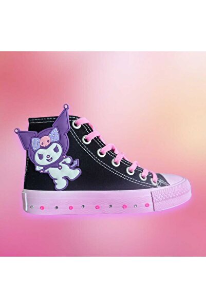 amazoondesing حذاء رياضي للفتيات من السيليكون ثلاثي الأبعاد بتفاصيل لامعة لام...