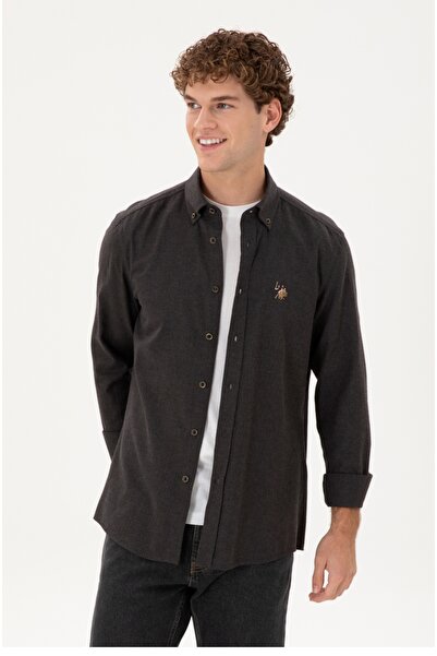 U.S. Polo Assn. U.s polo assn slim fit pamuk erkek gömlek (özse giyim)