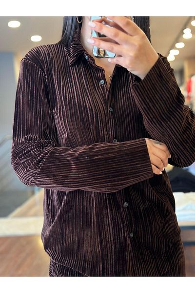 Qutu Butik 16707 КАДИФЕНА РИЗА