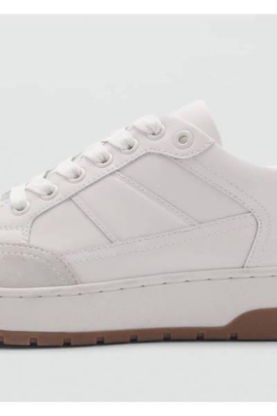 MANGO Man Deri spor ayakkabı