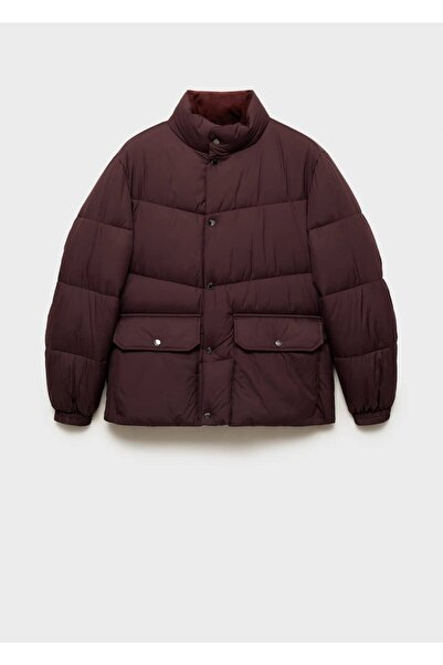 MANGO Man Su tutmaz kapitone anorak
