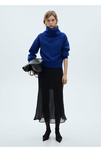 MANGO Woman Turtleneck knitwear sweater