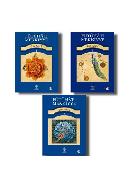Litera Yayıncılık FÜTUHAT-I MEKKİYYE 1-2-3