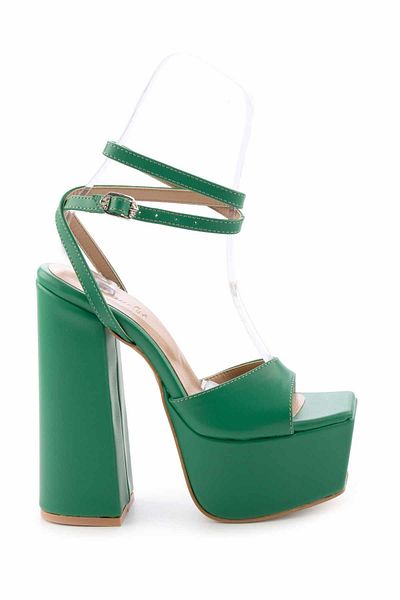Bambi Grüne Damen-Abendschuhe K 05575030409