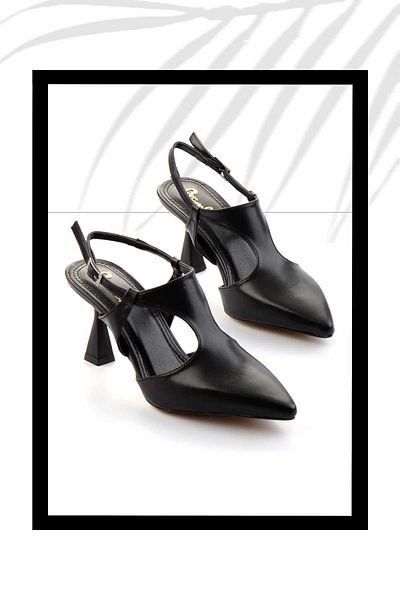 Bambi Schwarze klassische Damenschuhe mit Absatz K 01188206209