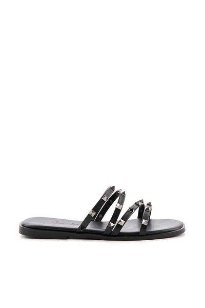 Bambi Women's Black Slippers K04371070009